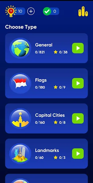 Скачать взломанную Geo Quiz: World Geo Trivia (Джио Квиз)  [МОД Меню] — полная версия apk на Андроид screen 2