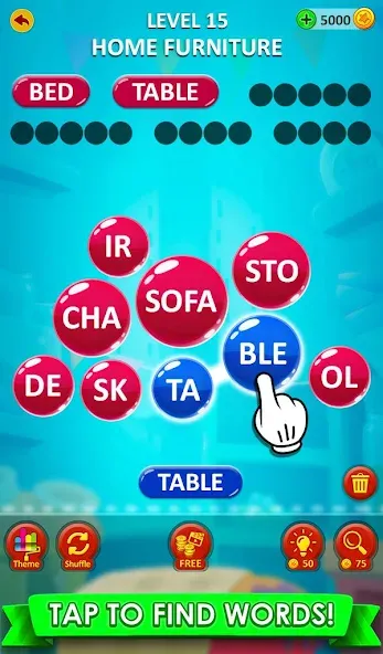 Взломанная Word Game 2024 — Word Connect (Ворд Гейм 2023)  [МОД Unlocked] — последняя версия apk на Андроид screen 4