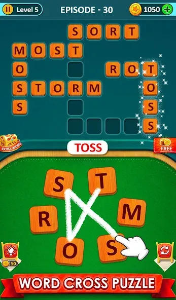 Взломанная Word Game 2024 — Word Connect (Ворд Гейм 2023)  [МОД Unlocked] — последняя версия apk на Андроид screen 5