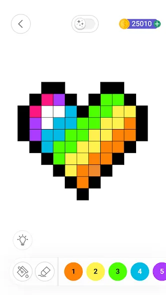 Скачать взлом Color by Number：Coloring Games (Цвет по номерам)  [МОД Menu] — полная версия apk на Андроид screen 4