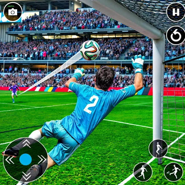 Скачать взломанную Soccer Games Football 2022  [МОД Много денег] — последняя версия apk на Андроид screen 1