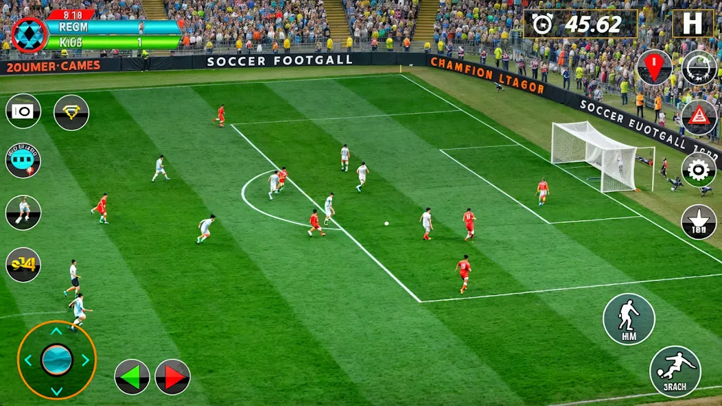 Скачать взломанную Soccer Games Football 2022  [МОД Много денег] — последняя версия apk на Андроид screen 3