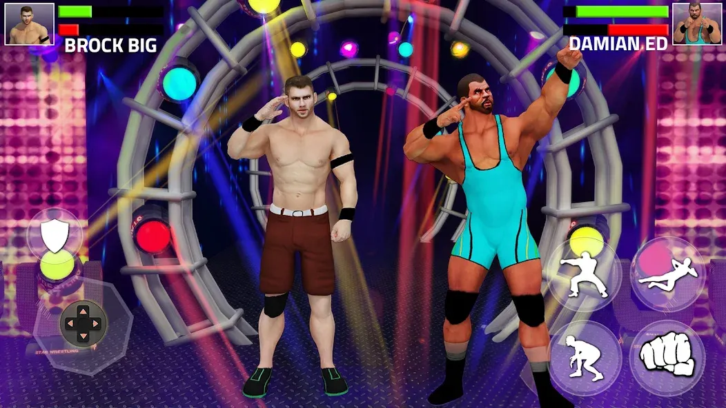 Скачать взломанную Tag Team Wrestling Game (Таг Тим Реслинг Гейм)  [МОД Unlimited Money] — стабильная версия apk на Андроид screen 3