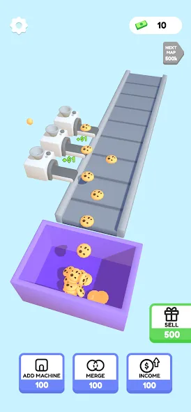 Взломанная Dessert Factory Idle (Дизерт Фактори Айдл)  [МОД Mega Pack] — полная версия apk на Андроид screen 1