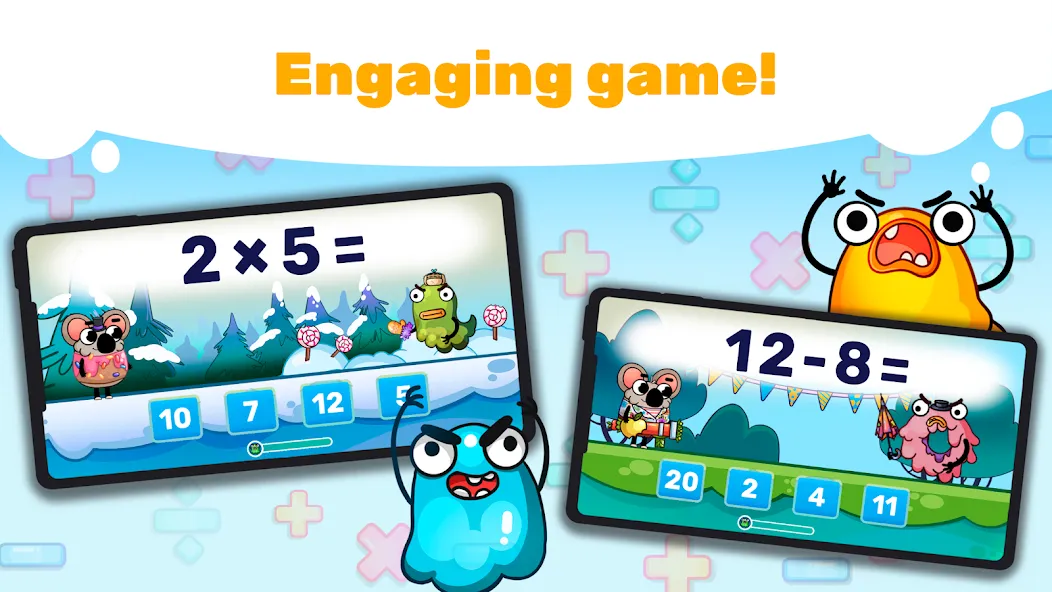 Скачать взлом Fun Math Facts: Games for Kids  [МОД Menu] — полная версия apk на Андроид screen 2