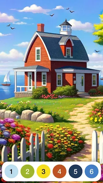 Взломанная Paint by Number: Coloring Game  [МОД Unlimited Money] — стабильная версия apk на Андроид screen 4
