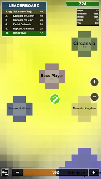 Взлом Territorial.io  [МОД Бесконечные монеты] — последняя версия apk на Андроид screen 1