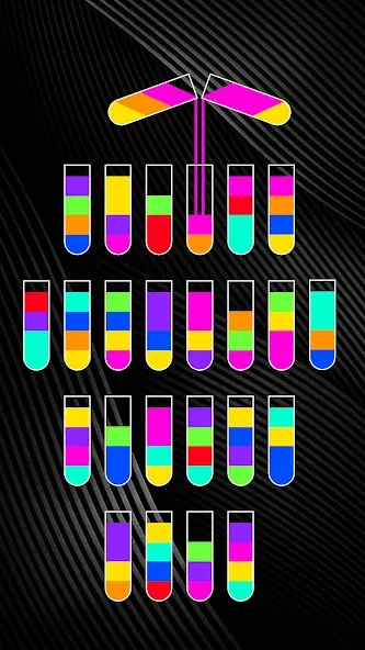 Скачать взломанную SortPuz 3D: Water Color Sort (СортПаз 3Д)  [МОД Много монет] — стабильная версия apk на Андроид screen 2