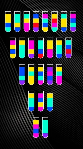 Скачать взломанную SortPuz 3D: Water Color Sort (СортПаз 3Д)  [МОД Много монет] — стабильная версия apk на Андроид screen 4