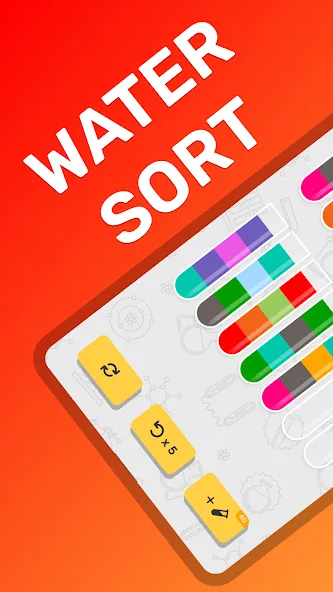 Взлом Water Sort Puzzle Color Game  [МОД Бесконечные монеты] — полная версия apk на Андроид screen 1