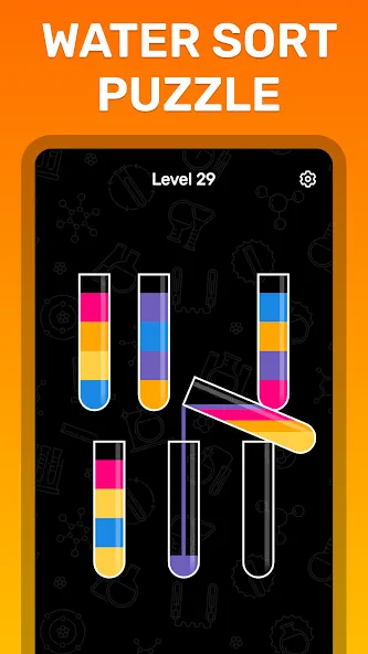 Взлом Water Sort Puzzle Color Game  [МОД Бесконечные монеты] — полная версия apk на Андроид screen 3