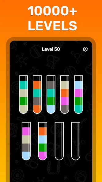 Взлом Water Sort Puzzle Color Game  [МОД Бесконечные монеты] — полная версия apk на Андроид screen 5