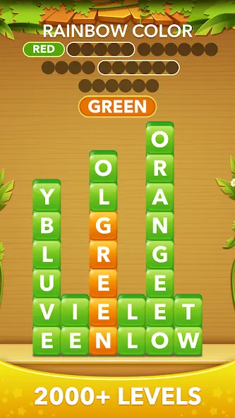 Взлом Word Heaps -Connect Stack Word  [МОД Бесконечные монеты] — последняя версия apk на Андроид screen 2