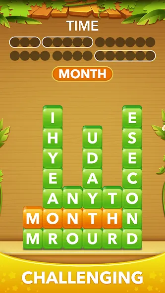 Взлом Word Heaps -Connect Stack Word  [МОД Бесконечные монеты] — последняя версия apk на Андроид screen 5